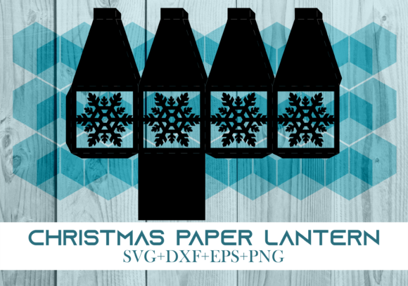 3D SVG Christmas Lanterns for Branding