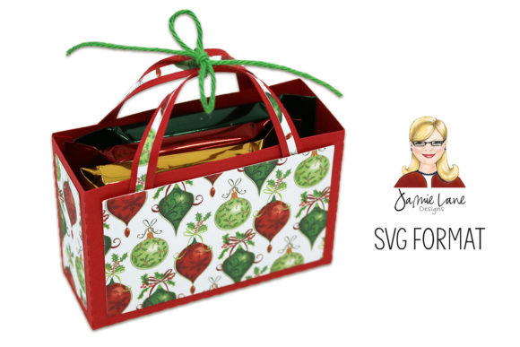 Christmas 3D SVG Candy Bag for Local Brands