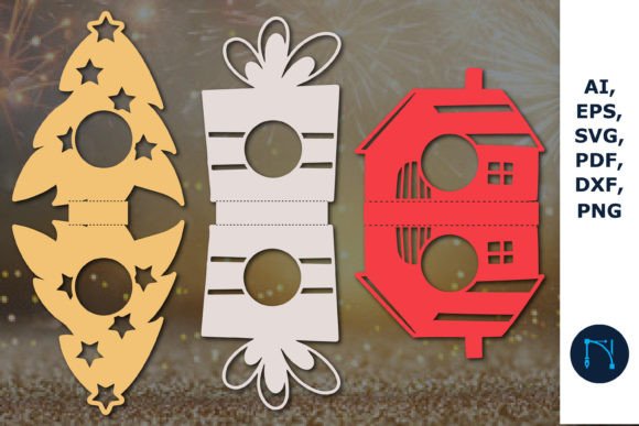 Christmas Lollipop Holder SVG Bundle: 3D SVG Shapes Review