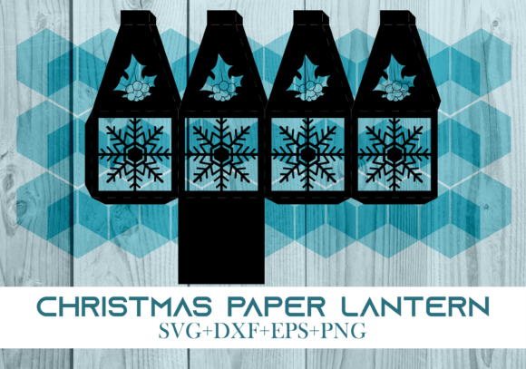 Christmas Paper Lantern Series 0125: A 3D SVG Review