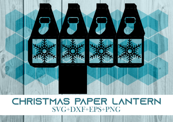 Christmas Paper Lantern Series 0143: A 3D SVG Review