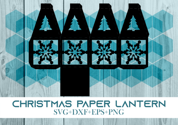 Christmas Paper Lantern Series 0194: A 3D SVG Review