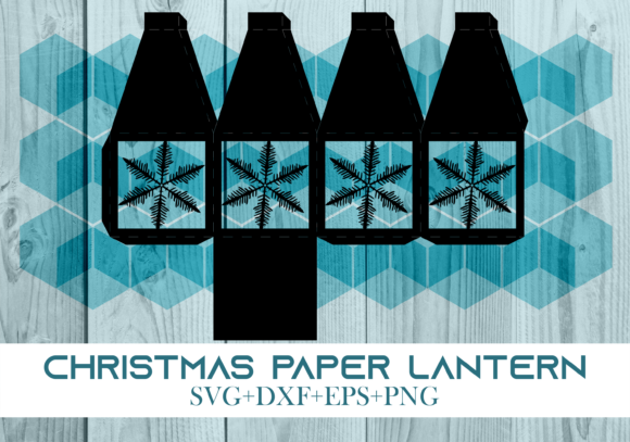 Christmas Paper Lantern Series 0878: A 3D SVG Review