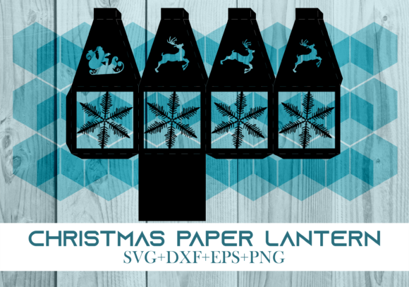 Christmas Paper Lantern Series 0882: A 3D SVG Review