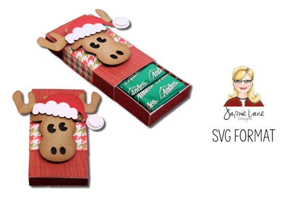 Moose 8 Count Sliding Candy Box: A Festive 3D SVG Review