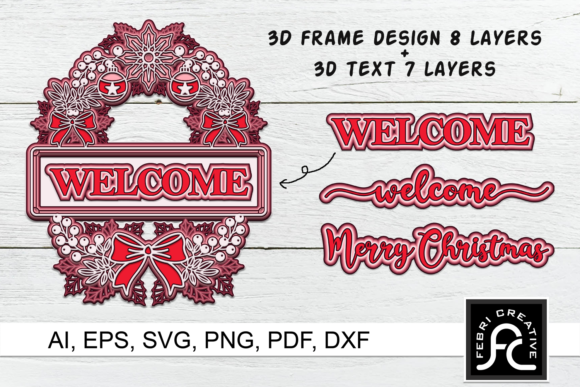 Review: 3D Layered Christmas Frames for Holiday Embroidery