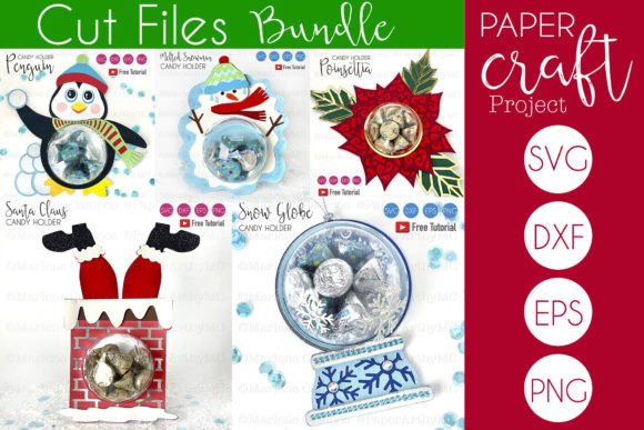 Review: 3D SVG Christmas Candy Holder Bundle