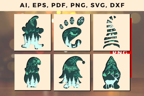 Review: 3D SVG Christmas Gnome Bundle for Brands