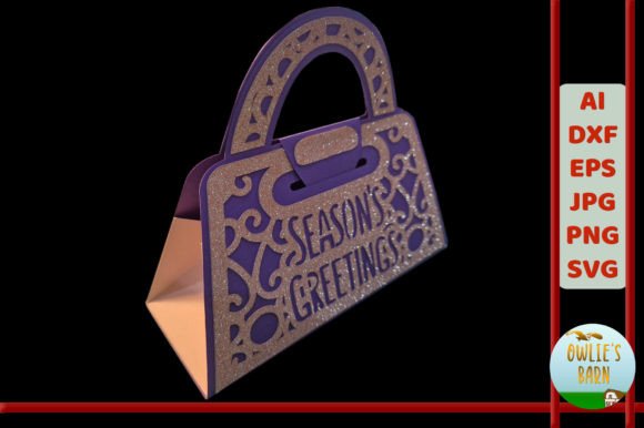 Review: 3D SVG Christmas Handbag-shaped Box for Brands