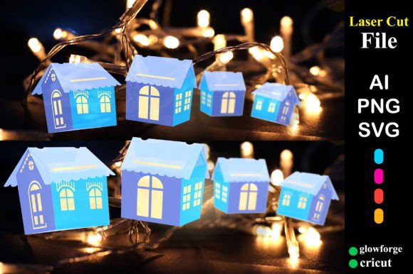 Review: 3D SVG Christmas Houses for Branding