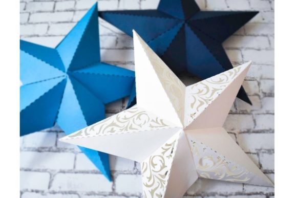 Review: Scrolling Vine Paper Star Template for Holiday Crafts