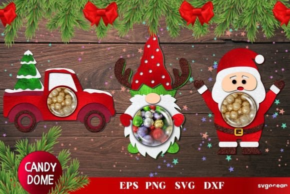 Reviewing 3D SVG Christmas Paper Party Favor Assets